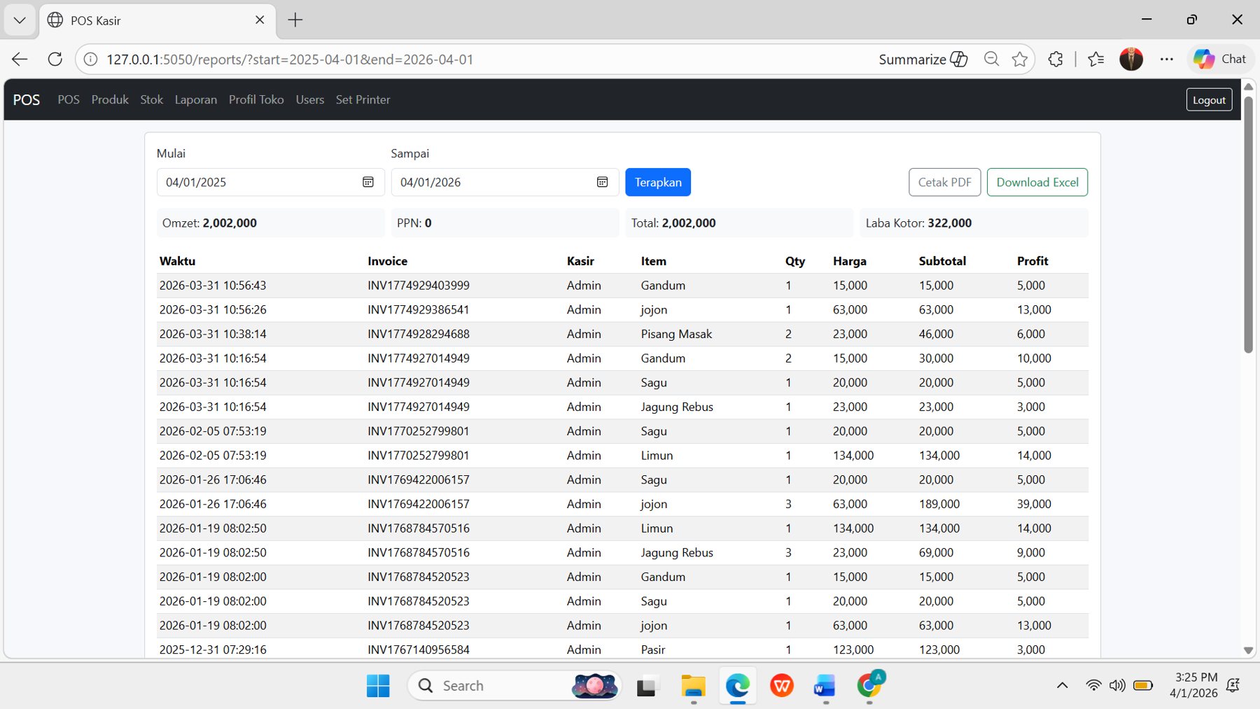 AhatekPOS Kasir Pro 5