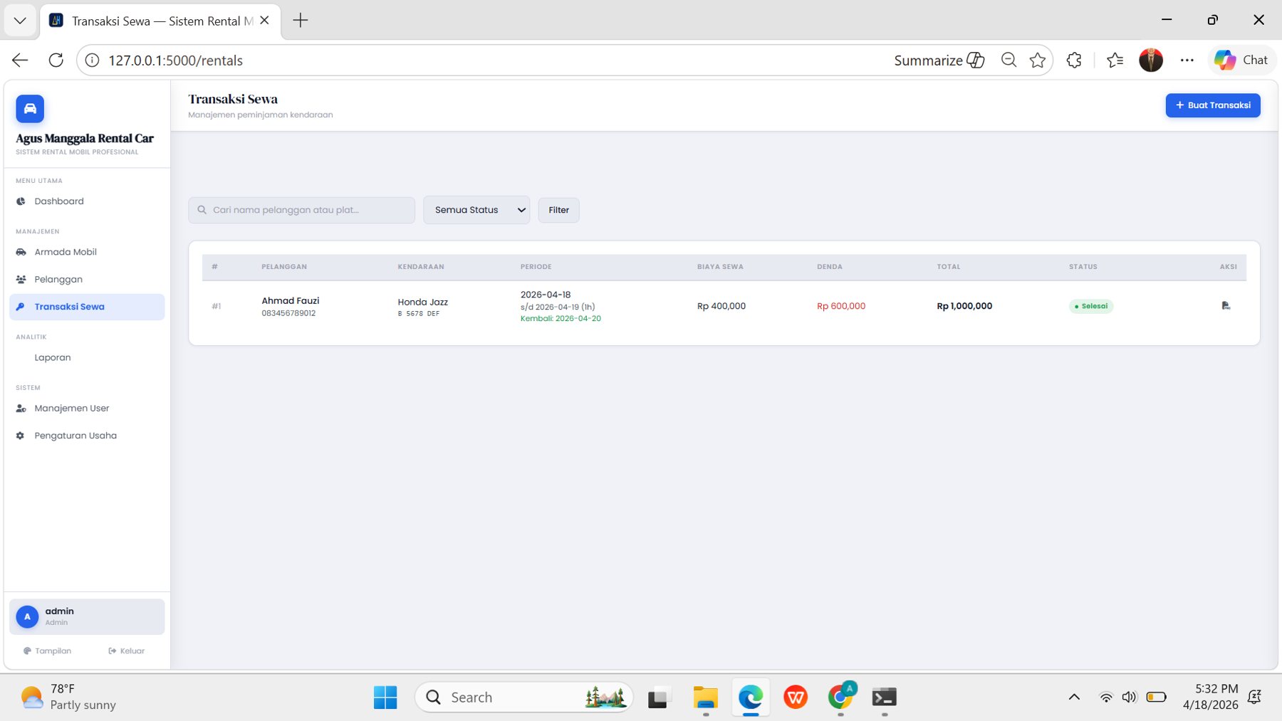 Aplikasi Rental Mobil 9