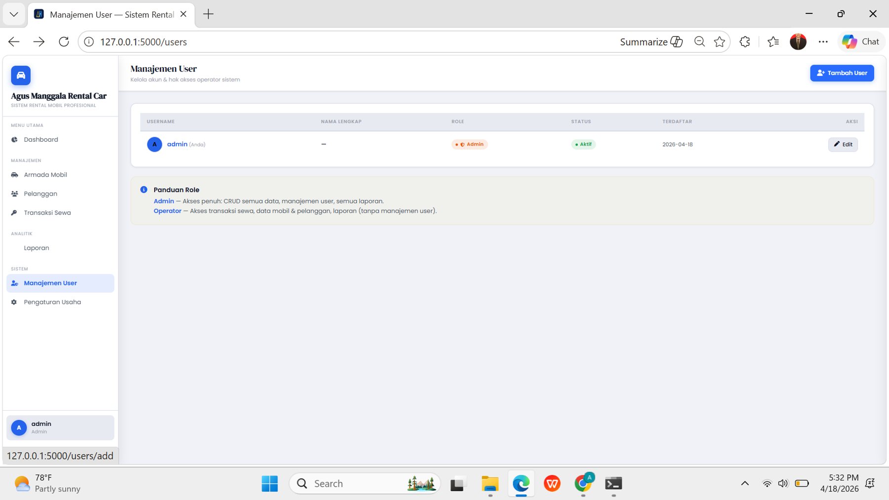 Aplikasi Rental Mobil 5