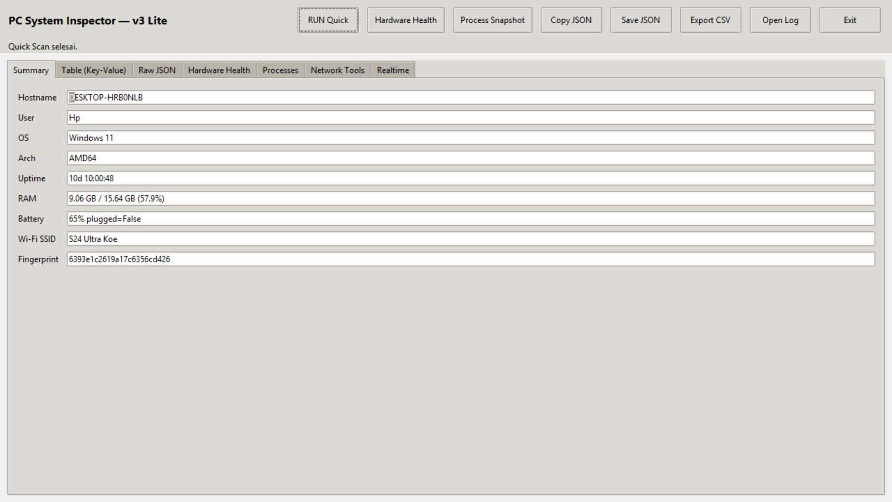PC System Inspector 2