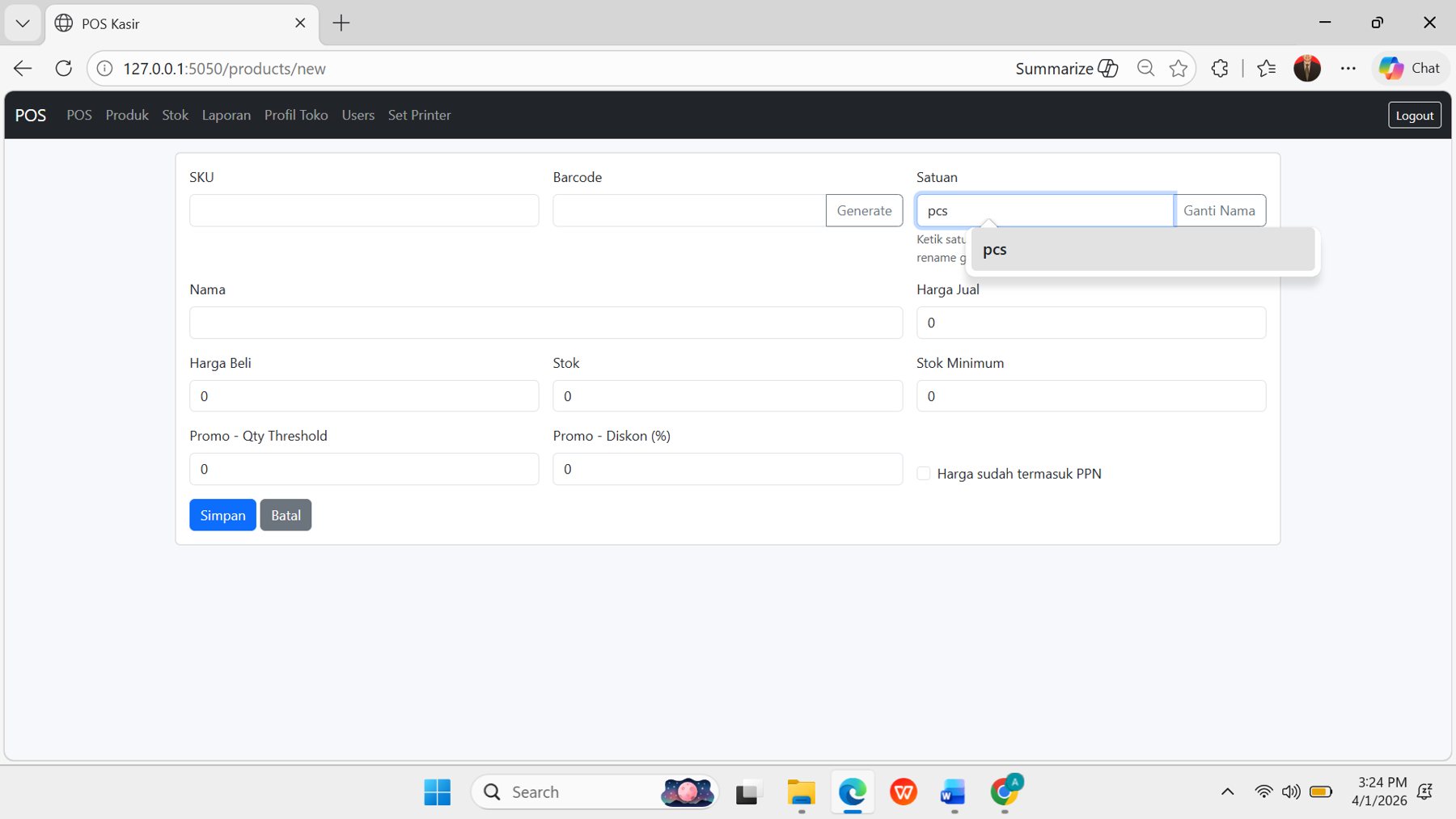 Software Kasir Toko Offline Online 3