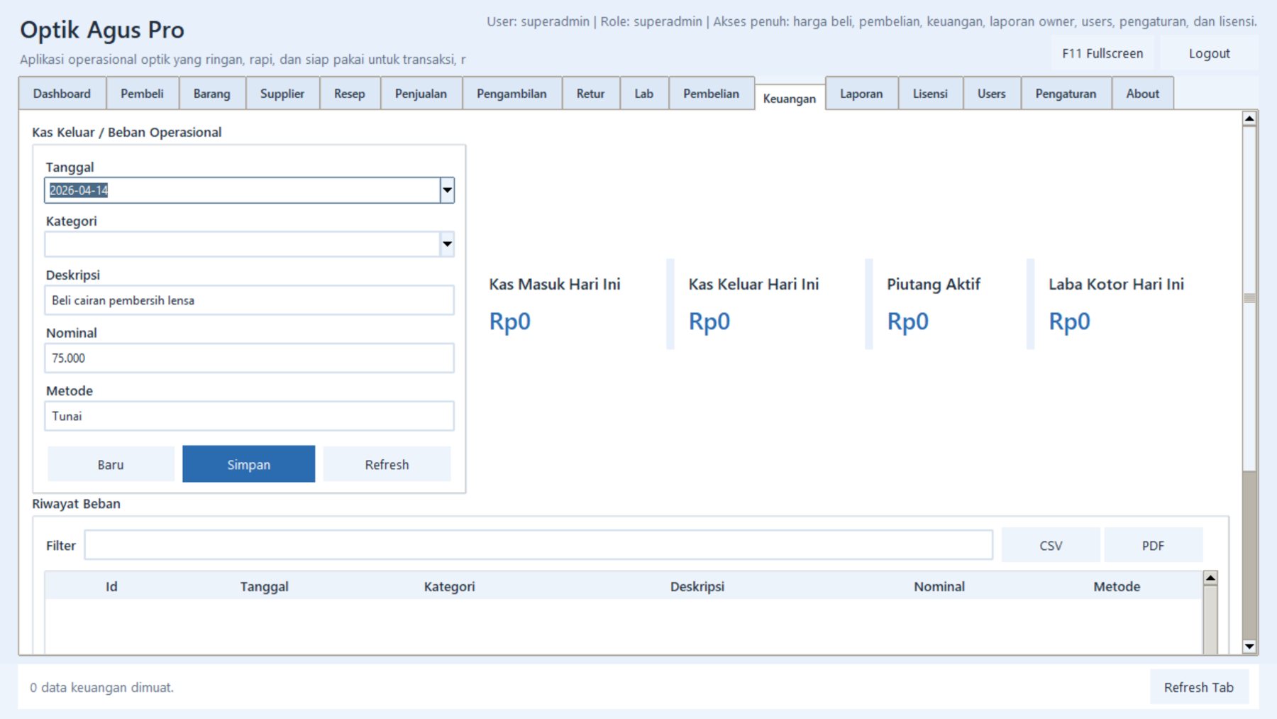 Optik Agus Pro – Solusi Aplikasi Optik yang Ringan, Rapi, dan Profesional 13